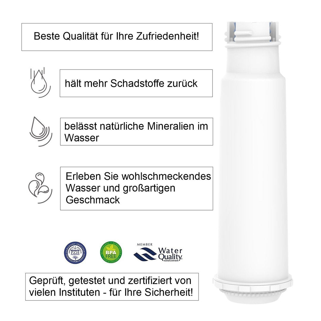 5 x Filterpatrone Aquacrest für Nivona Kaffeevollautomat kompatibel mit NIRF700 + Tabs + Entkalker