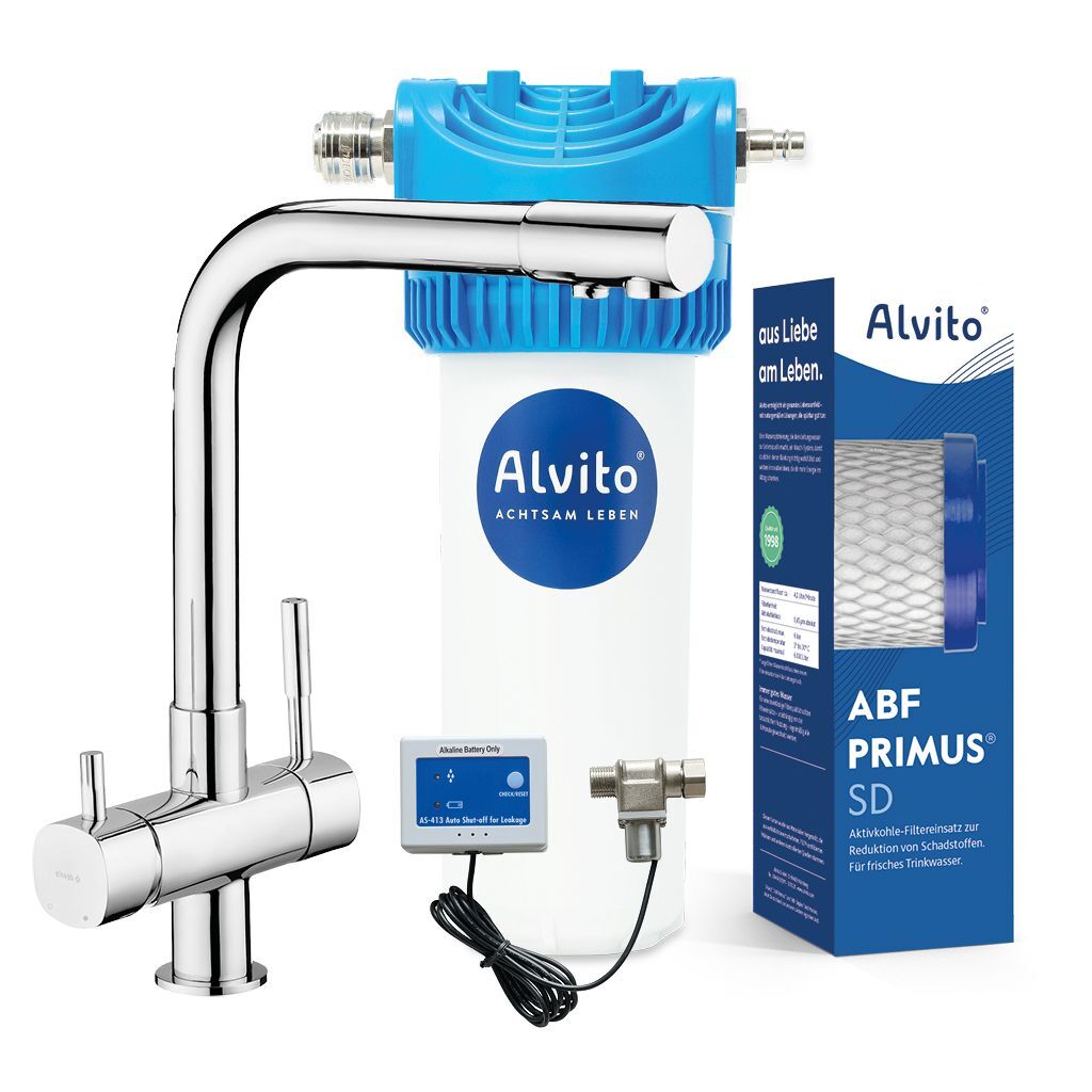Alvito Einbau Wasserfilter Set Integral Pure - Komplettlösung für gesundes Wasser