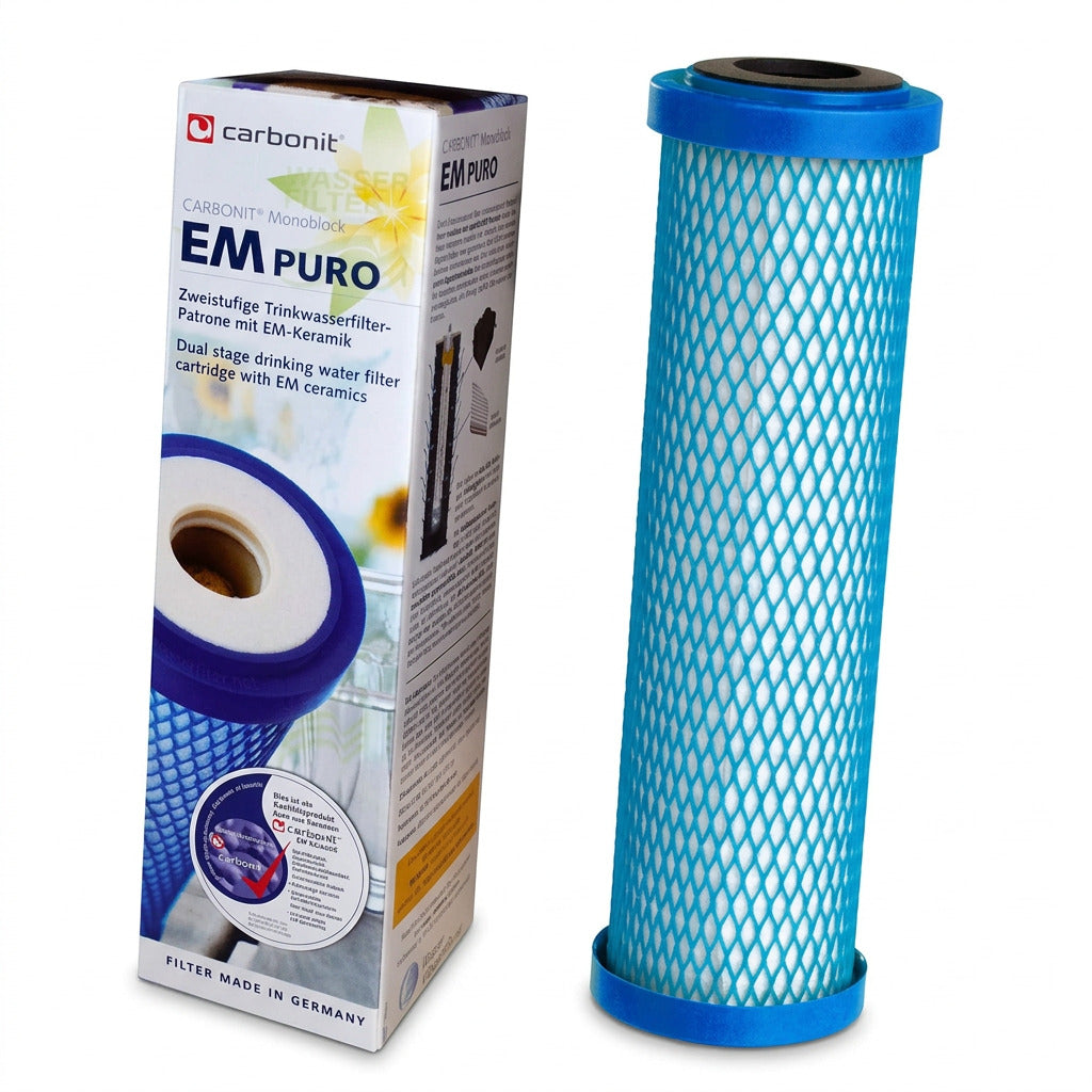 Wasserfilter Carbonit EM Puro für Sanuno Duo Vario Auftischfilter