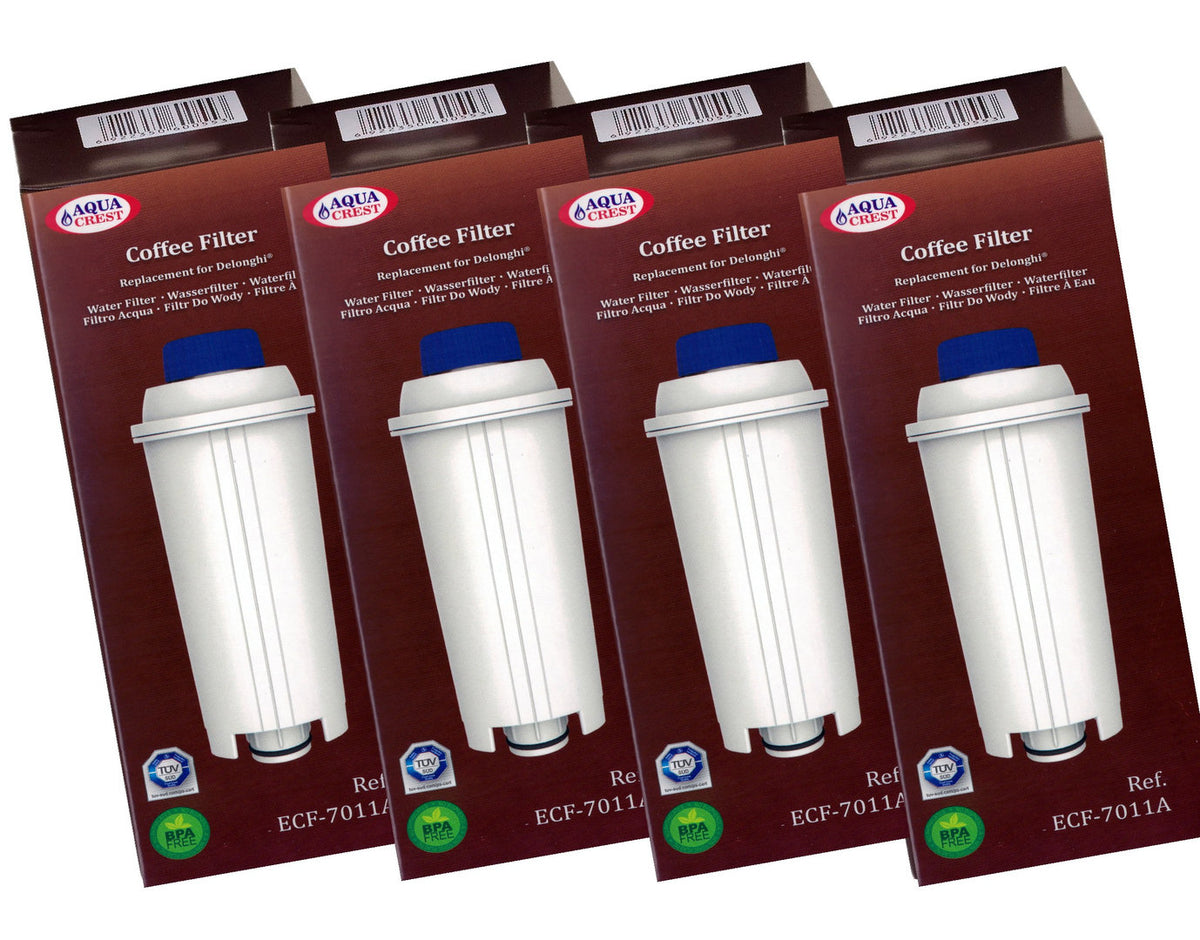 4 x Filterpatrone ersetzt DeLonghi SER3017 DLS C002 5513292811