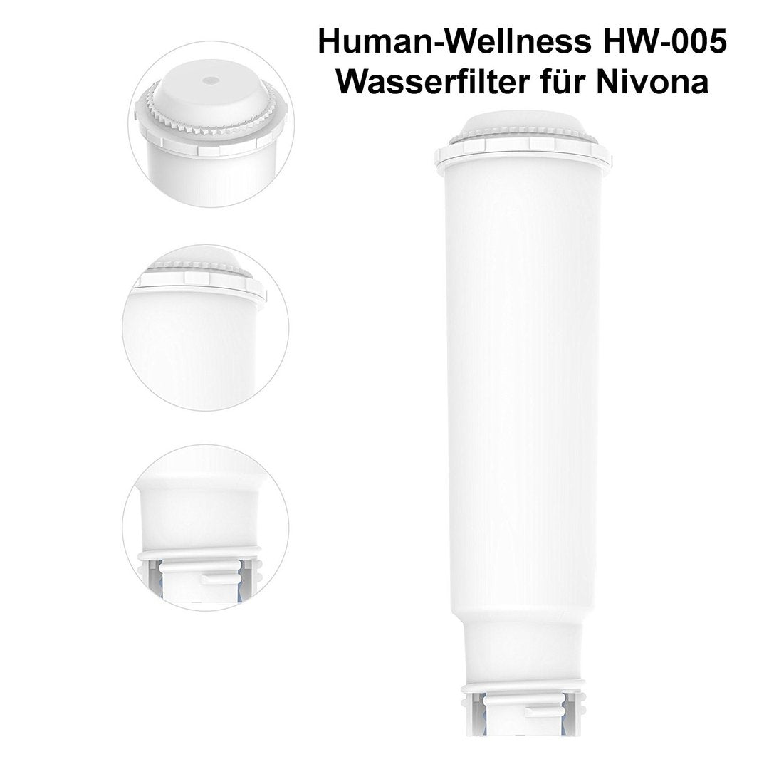 10 x Wasserfilter HW-005 Filterpatrone für Nivona Kaffeevollautomat Neuheit
