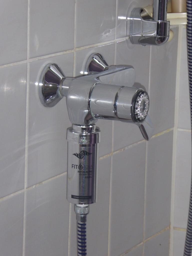 5 x Duschfilter FitAqua Antiscaling Wasserfilter für Dusche gegen Chlor und Kalk