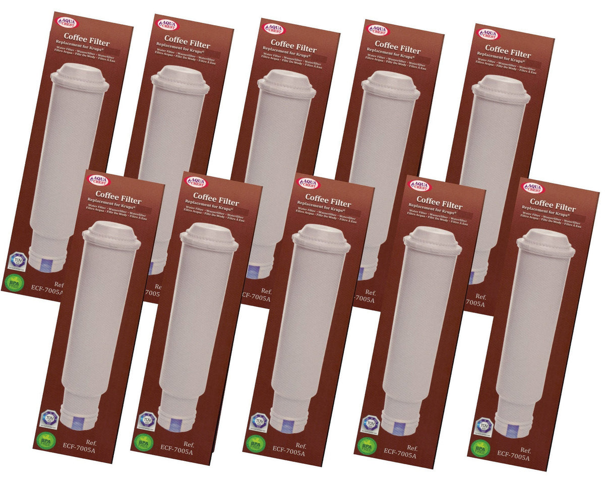 10 x Filterpatrone von AquaCrest für Melitta Kaffeevollautomat
