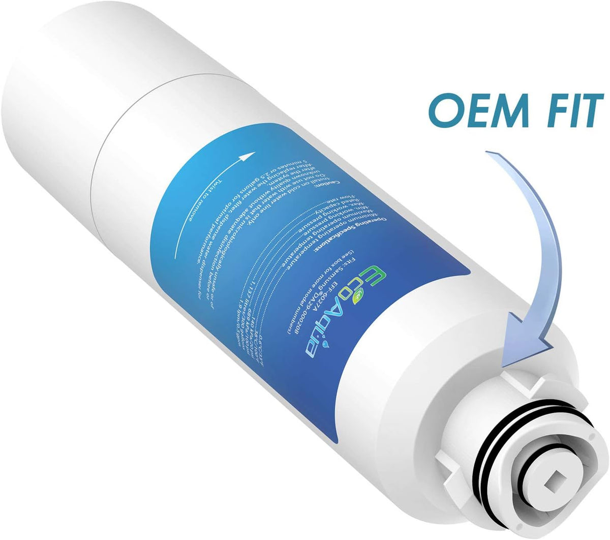 EFF-6027A Wasserfilter kompatibel mit Samsung DA29-00020B, DA29-00020A, HAF-CIN/EXP