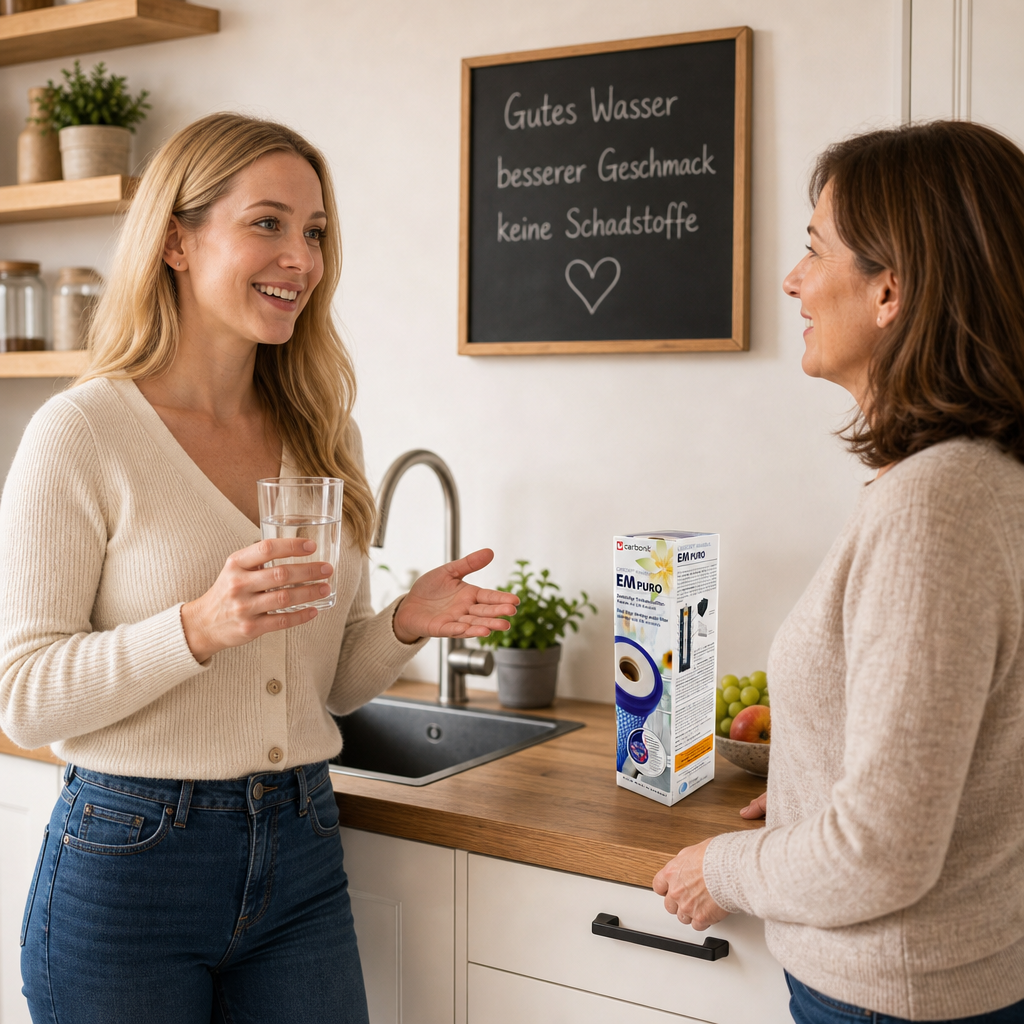Wasserfilter Carbonit EM Puro für Sanuno Duo Vario Auftischfilter mit Mikrofiltration