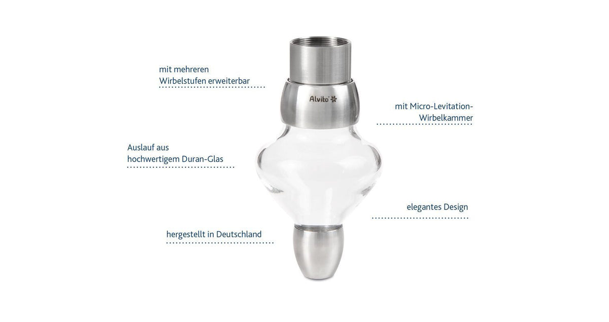 Alvito AquaNEVO® Wasserwirbler Juwel 2.8 - Wasserenergetisierung - M22