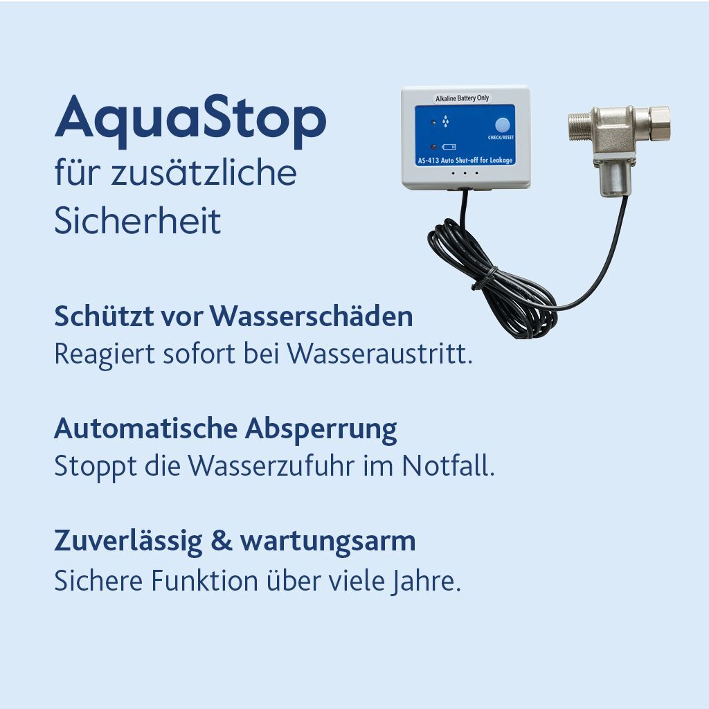 Alvito Einbau Wasserfilter Set Split Pure - Komplettlösung für gesundes Wasser - zusätzliche Armatur
