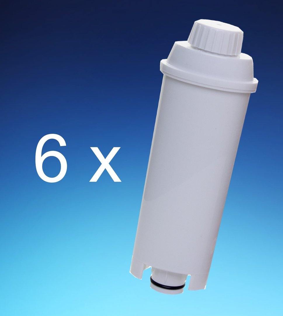 6 x Filterpatrone ersetzt DeLonghi SER3017 DLS C002 5513292811