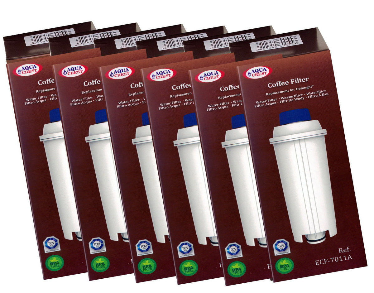 6 x Filterpatrone ersetzt DeLonghi SER3017 DLS C002 5513292811