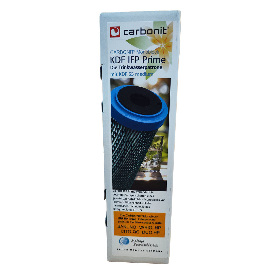 Wasserfilter Carbonit KDF IFP Prime gegen Schwermetalle Blei Kupfer Eisen u.a.