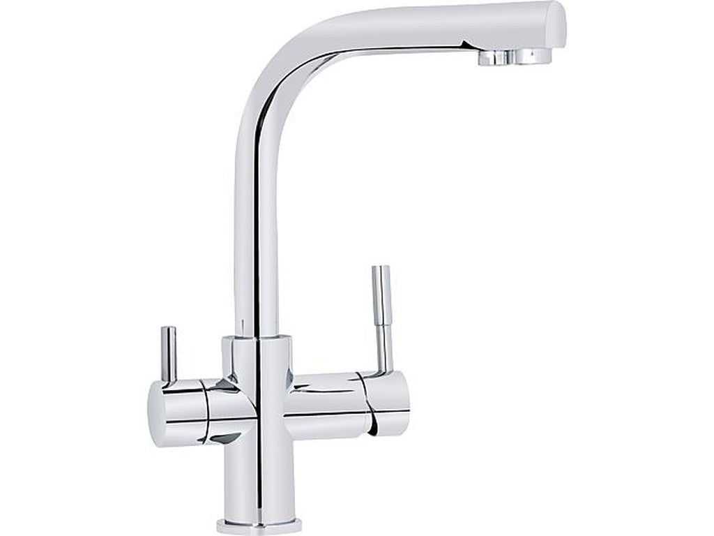 Untertischfilter Carbonit Vario-HP Küchenpaket mit 2 x Filter und 3-Wege-Wasserhahn