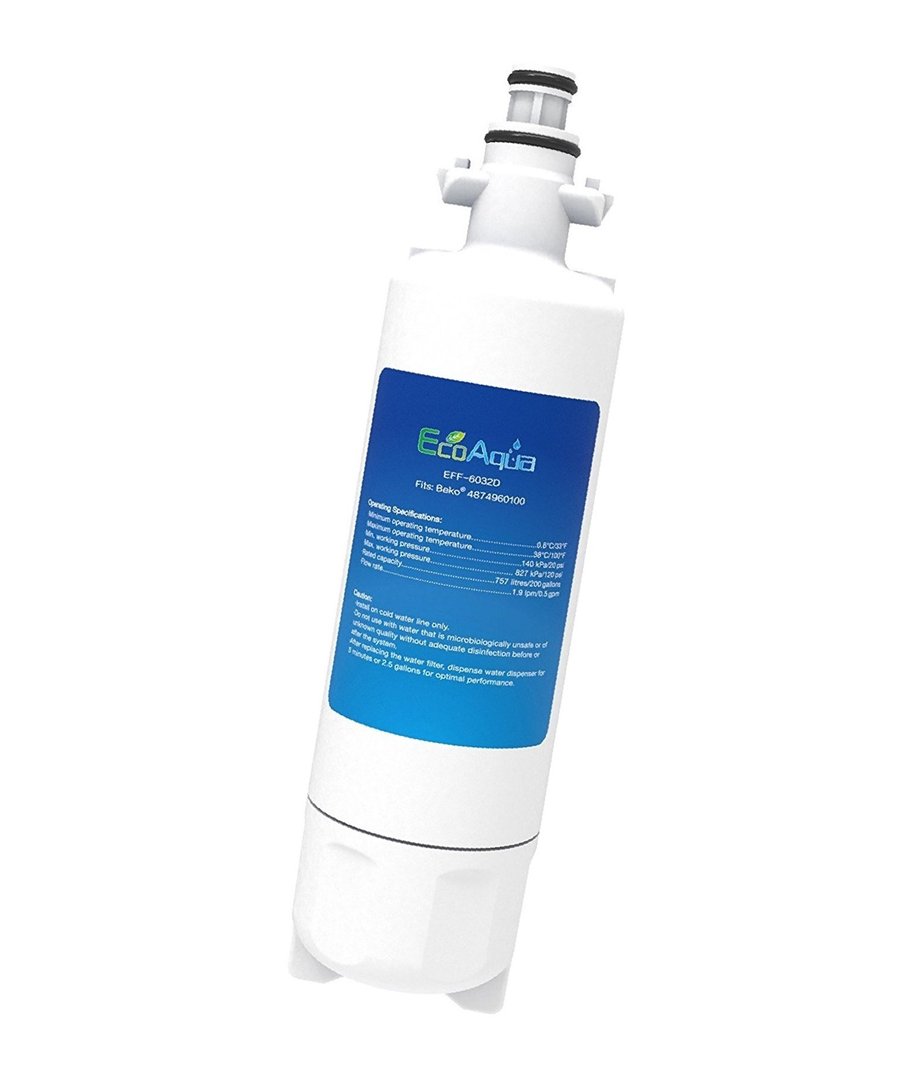 Wasserfilter für Grundig SBS Kühlschränke wie BEKO 4874960100 4394650100 5699983