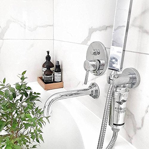 5 x Duschfilter FitAqua Antiscaling Wasserfilter für Dusche gegen Chlor und Kalk