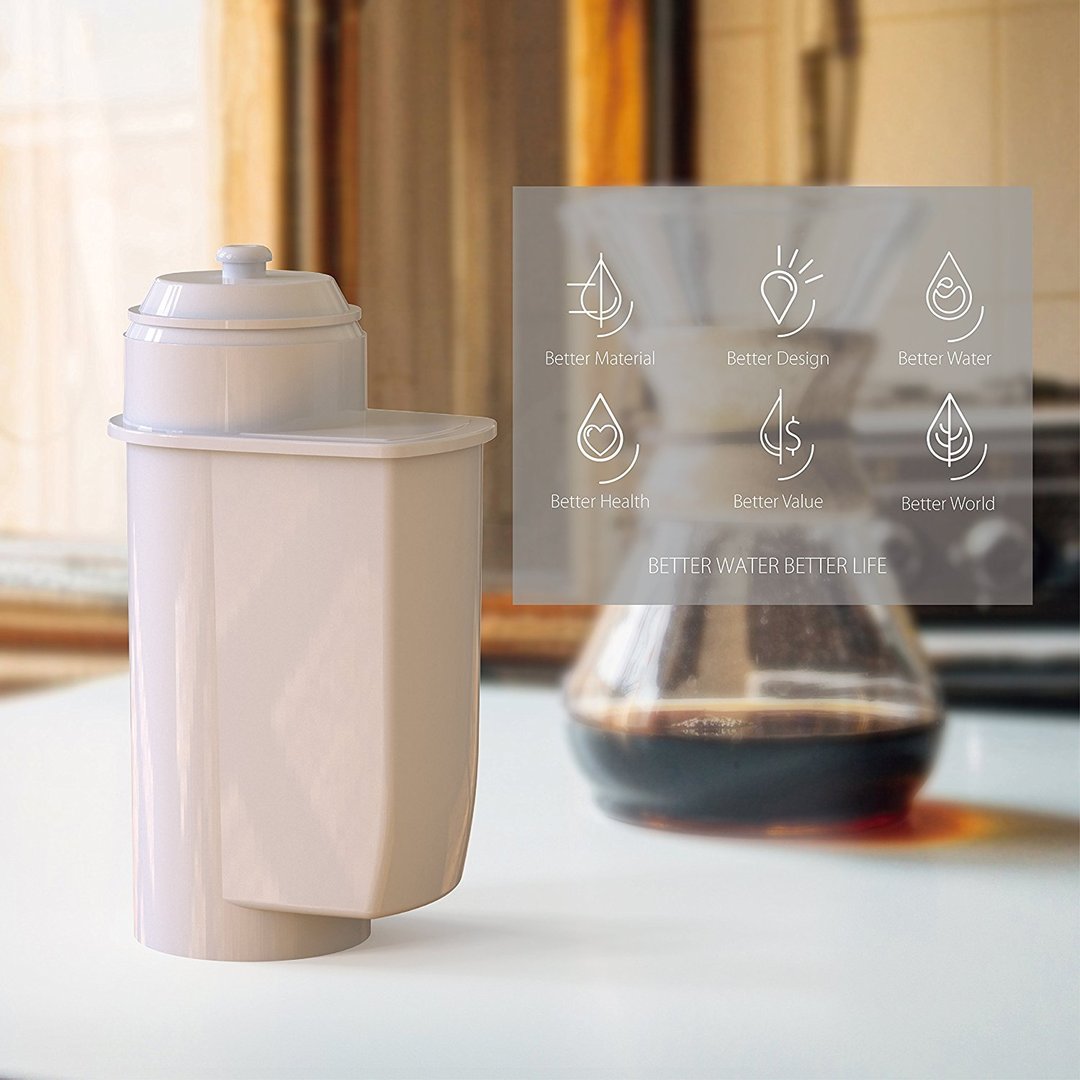 Pflegeset Siemens 3 Filterpatronen AQK-01 wie Brita Intenza EQ-Serie + Reinigungs- und Entkalkertabs