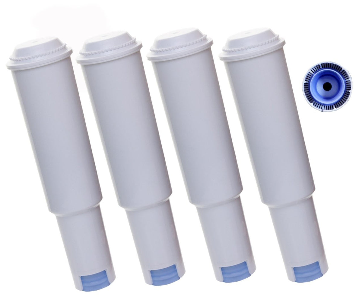 4 x Wasserfilter für Jura Impressa Kaffeevollautomat white ECF-7004A (AQK-04)