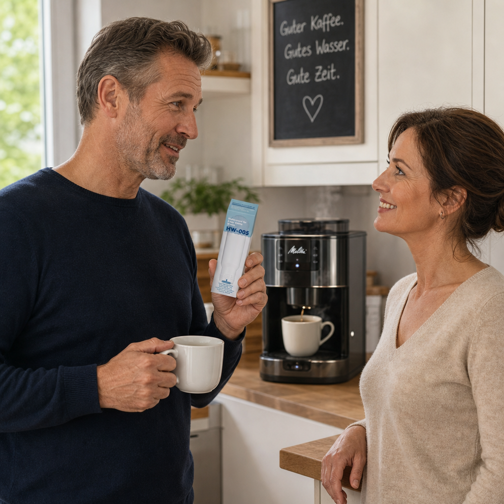 6 x Wasserfilter HW-005 Filterpatrone für Melitta Kaffeevollautomat Neuheit