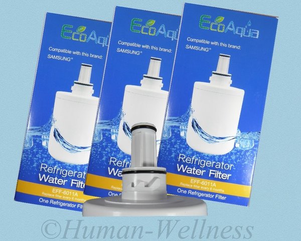 3 x Wasserfilter ersetzt Samsung Aqua Pure DA29-00003B DA29-00003F-G