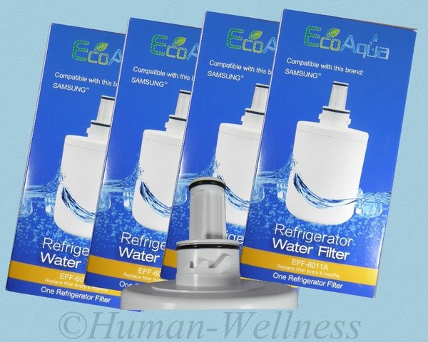 4 x Wasserfilter ersetzt Samsung Aqua Pure DA29-00003B DA29-00003F DA29-00003G