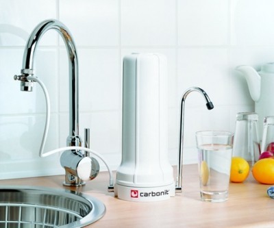 4 x Wasserfilter Carbonit EM Premium 5 für Sanuno Duo Vario Auftischfilter