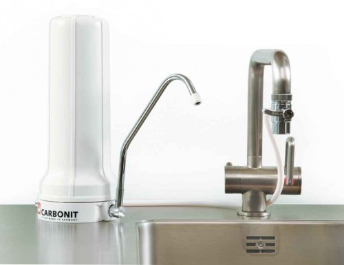 Wasserfilter Carbonit EM Premium 5 D für Sanuno Duo Vario Auftischfilter besserer Durchfluss