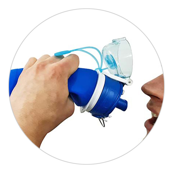 Water Vitalis Reisefilterflasche Outdoorflasche Trinkwasserfilter Virenfilter Neuheit 1,0 l